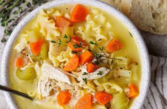 High-Protein Creamy Chicken Soup – Fit Foodie Finds
