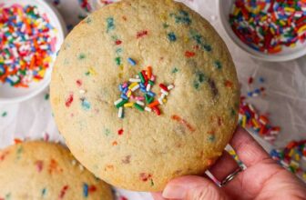Giant Protein Sugar Cookie (Soft & Chewy)
