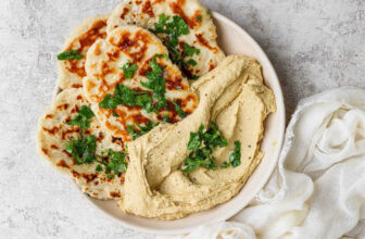 High-Protein Homemade Garlic Naan – Fit Foodie Finds