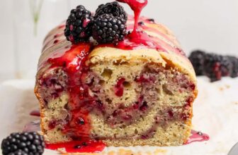 Blackberry Lemon Poppy Seed Loaf