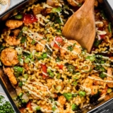 Air Fryer Shrimp and Veggies