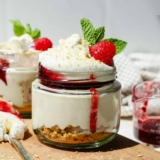 High-Protein Cheesecake Jars – Fit Foodie Finds