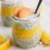 Protein Lemon Cream Chia Seed Pudding