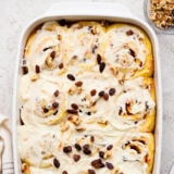 Carrot Cake Cinnamon Rolls – Fit Foodie Finds